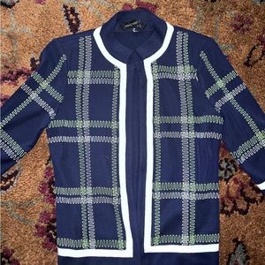 Ming Wang sweater blazer